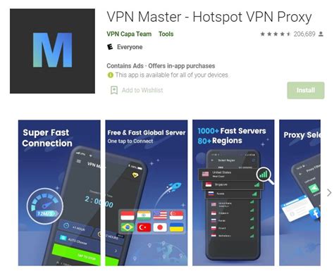 free vpn master premium apk
